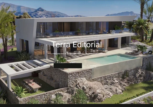Website preview — Terra Editorial